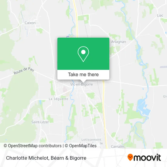 Charlotte Michelot map