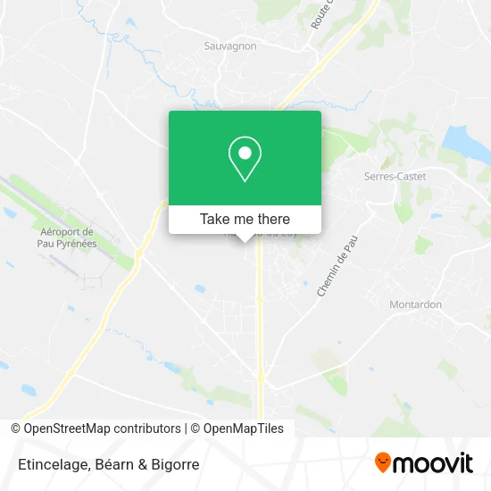 Etincelage map