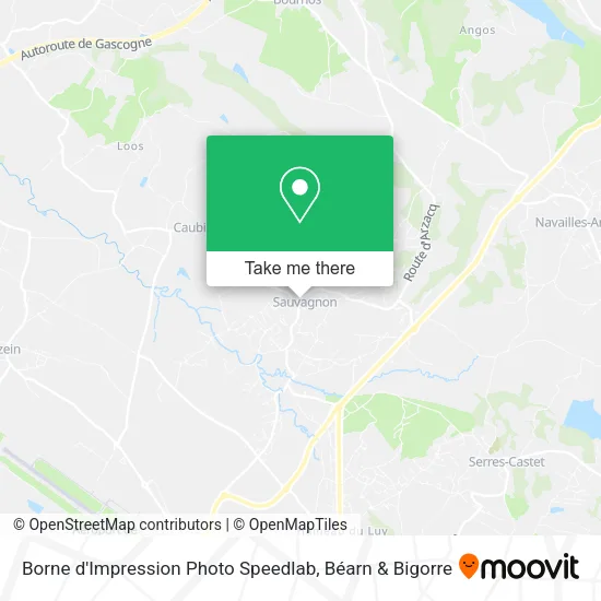 Borne d'Impression Photo Speedlab map