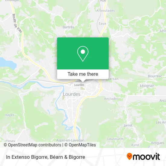 In Extenso Bigorre map