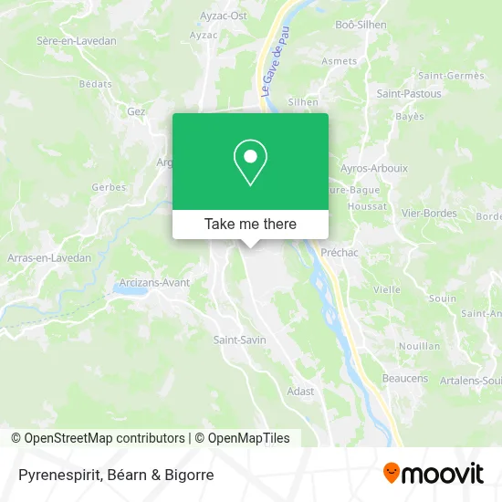 Pyrenespirit map