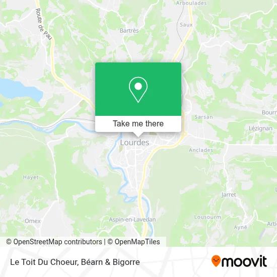 Le Toit Du Choeur map