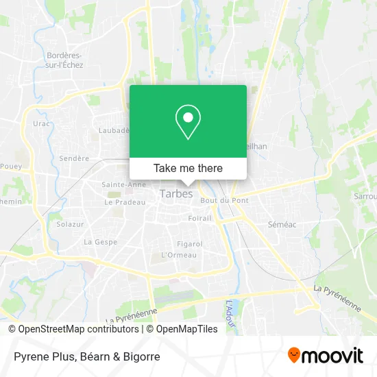 Pyrene Plus map