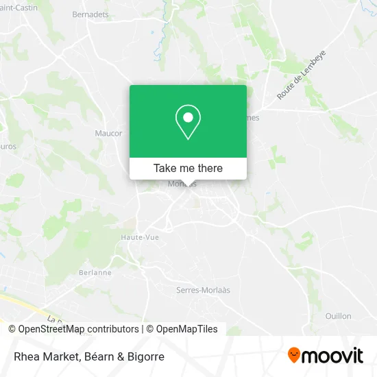 Rhea Market map