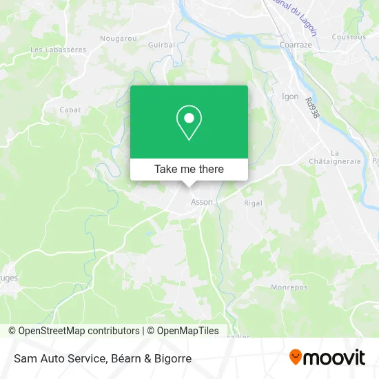 Sam Auto Service map