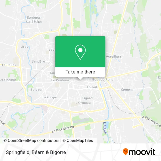 Springfield map