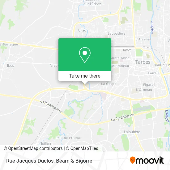 Rue Jacques Duclos map