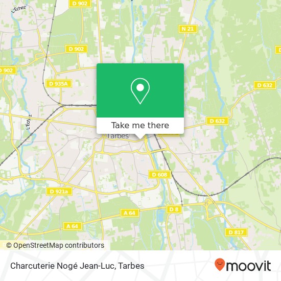 Charcuterie Nogé Jean-Luc, 7 Avenue de la Marne 65000 Tarbes map