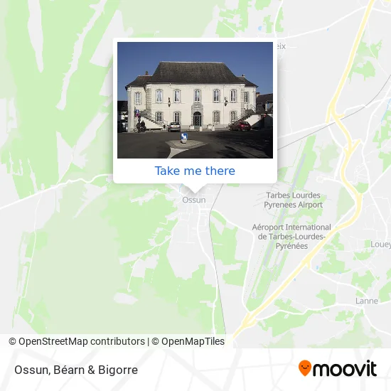 Ossun map