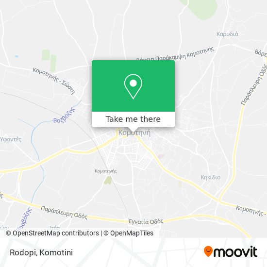 Rodopi map