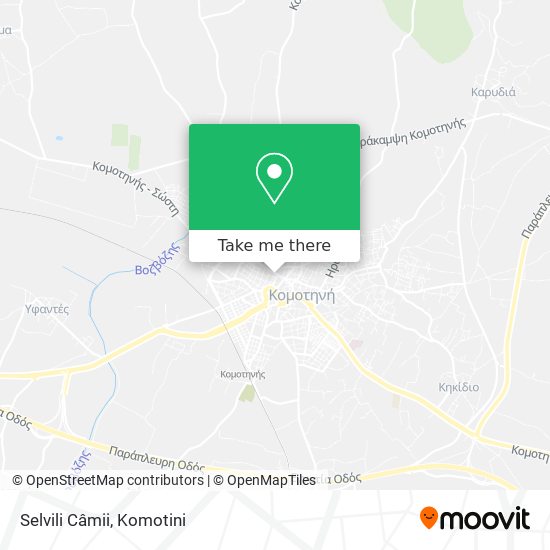 Selvili Câmii map