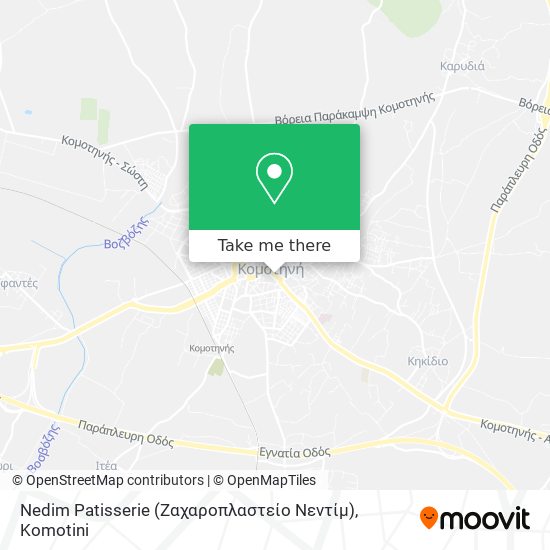 Nedim Patisserie (Ζαχαροπλαστείο Νεντίμ) map