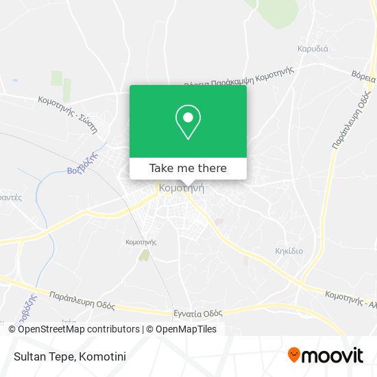 Sultan Tepe map