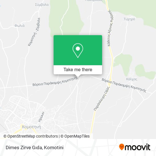 Dimes Zirve Gıda map