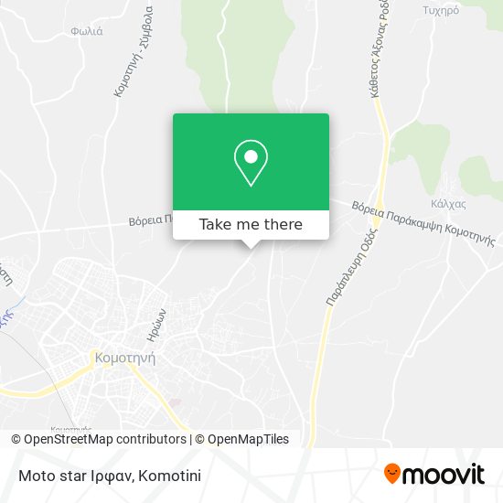 Moto star Ιρφαν map