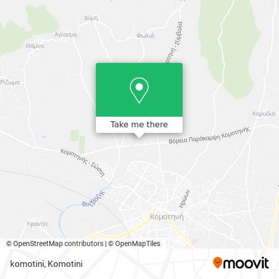 komotini map