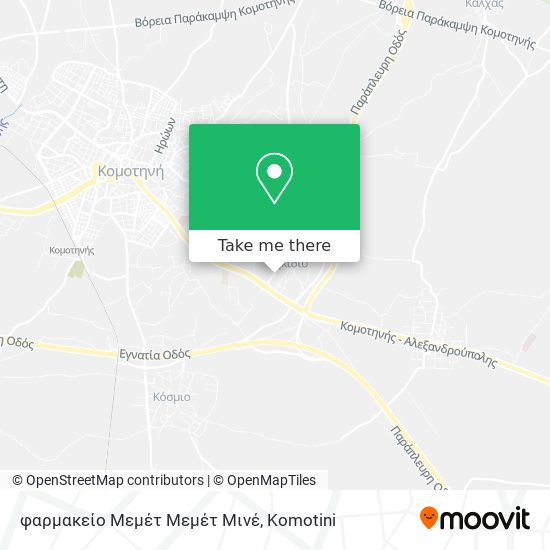 φαρμακείο Μεμέτ Μεμέτ Μινέ map
