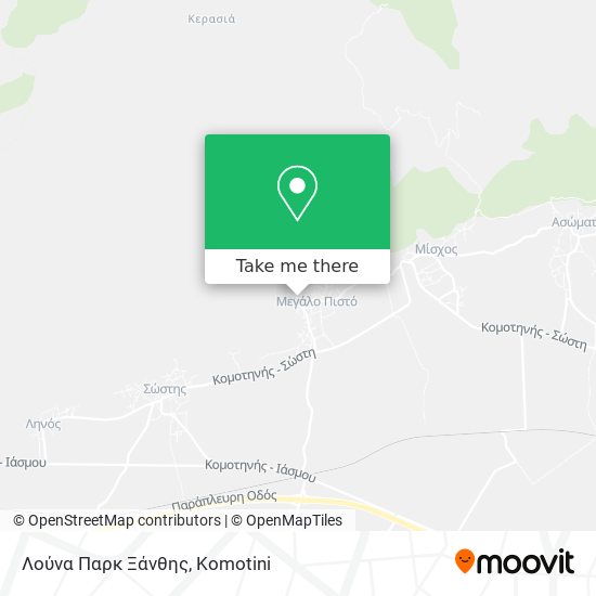 Λούνα Παρκ Ξάνθης map