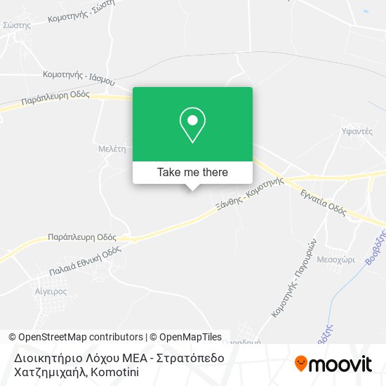 Διοικητήριο Λόχου ΜΕΑ - Στρατόπεδο Χατζημιχαήλ map
