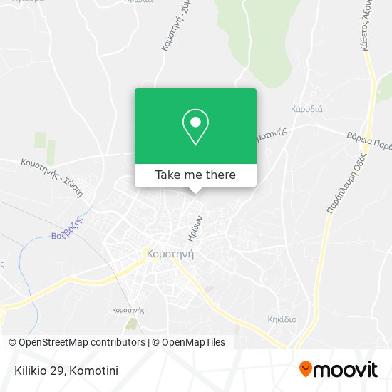 Kilikio 29 map