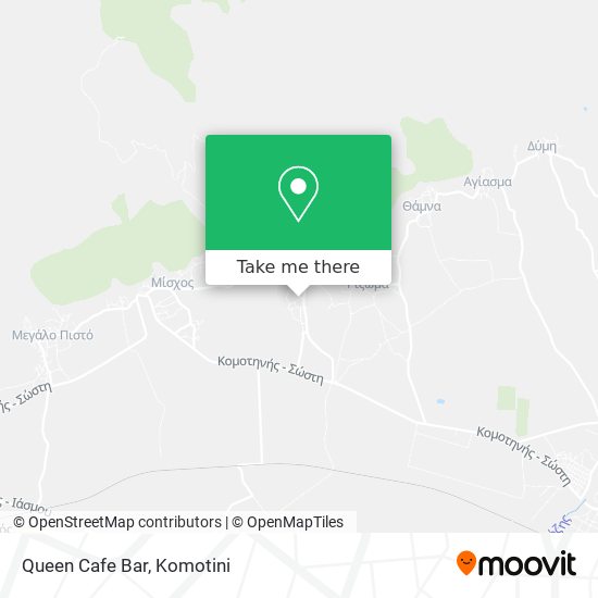 Queen Cafe Bar map