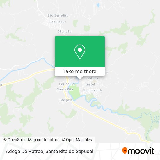 Adega Do Patrão map