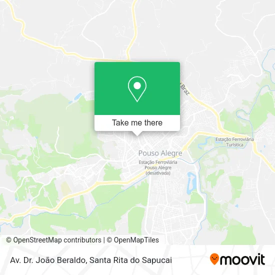 Av. Dr. João Beraldo map