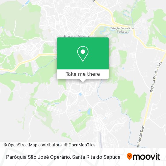 Paróquia São José Operário map
