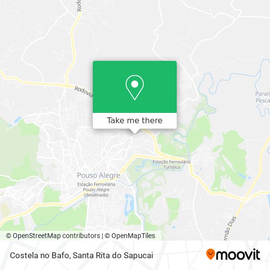 Costela no Bafo map
