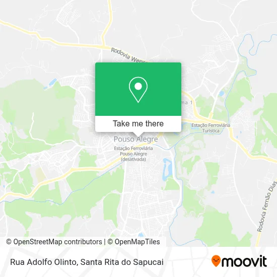 Rua Adolfo Olinto map
