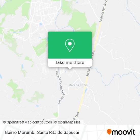 Bairro Morumbi map