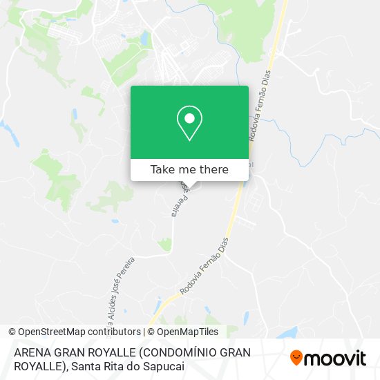 ARENA GRAN ROYALLE (CONDOMÍNIO GRAN ROYALLE) map