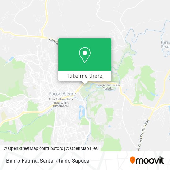 Bairro Fátima map