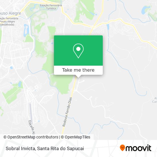 Sobral Invicta map