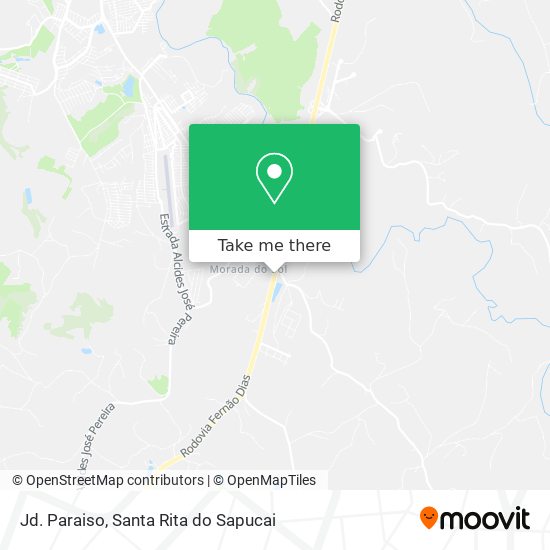 Jd. Paraiso map