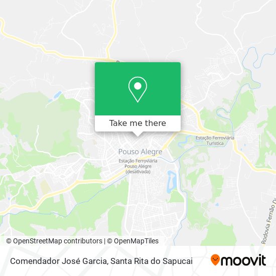 Comendador José Garcia map