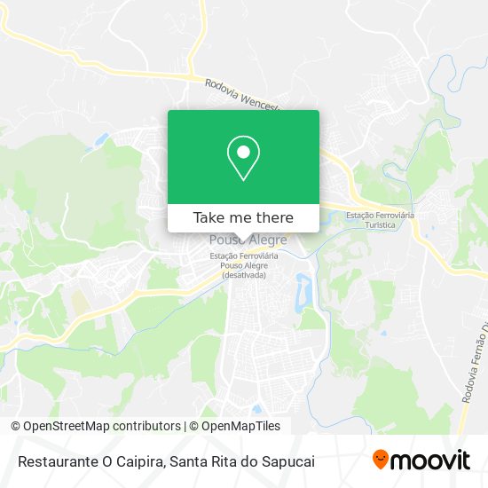 Restaurante O Caipira map