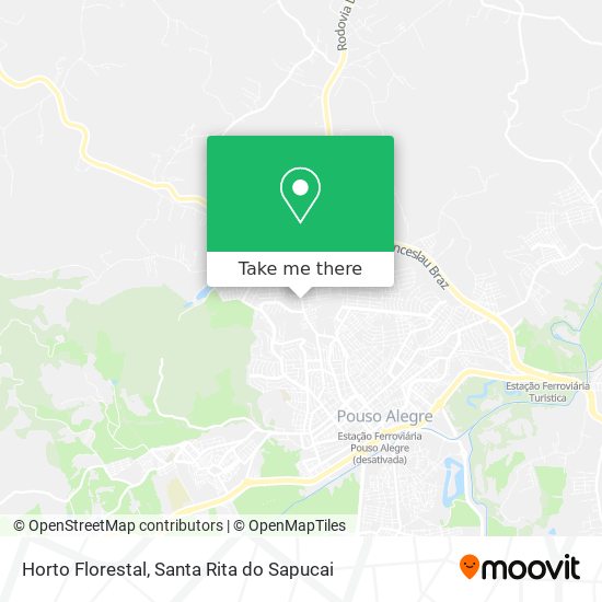 Horto Florestal map