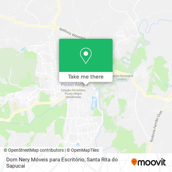 Dom Nery Móveis para Escritório map