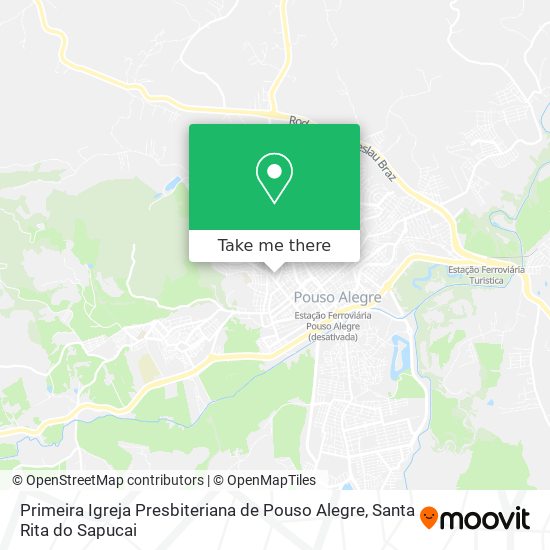 Primeira Igreja Presbiteriana de Pouso Alegre map
