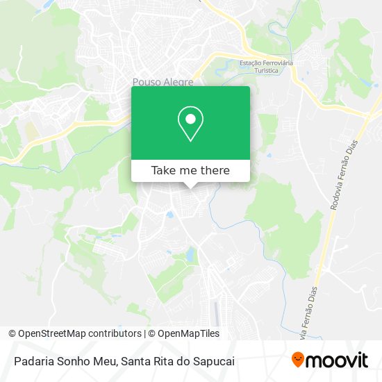 Padaria Sonho Meu map