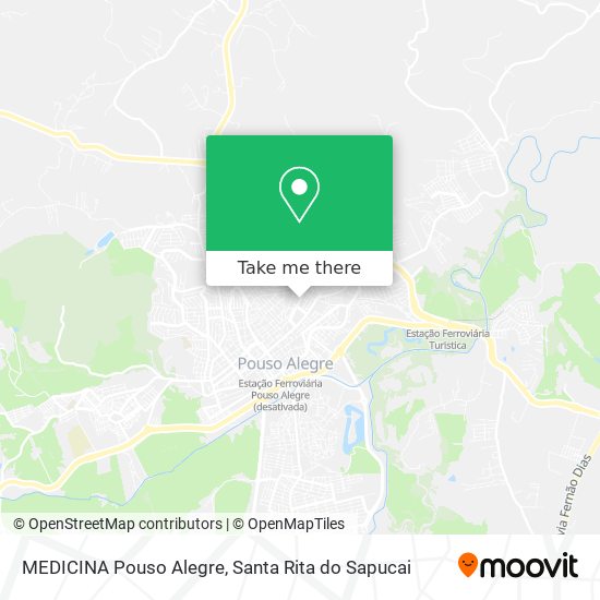 MEDICINA Pouso Alegre map