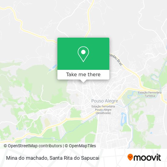 Mina do machado map