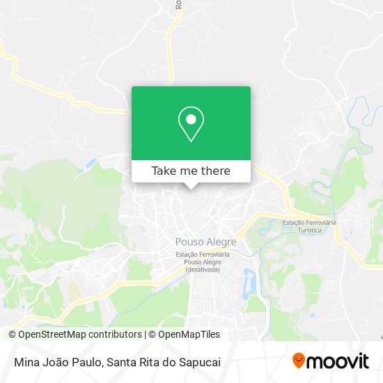 Mina João Paulo map