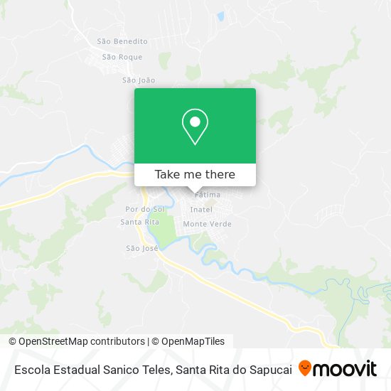 Escola Estadual Sanico Teles map