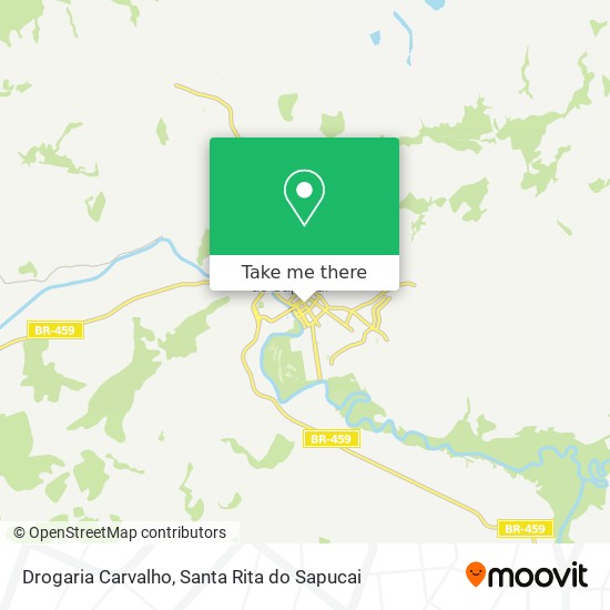 Mapa Drogaria Carvalho