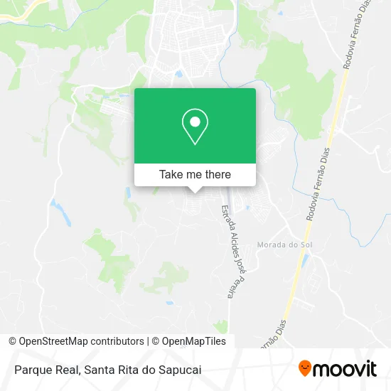 Parque Real map