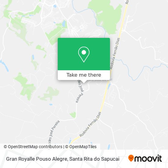 Gran Royalle Pouso Alegre map