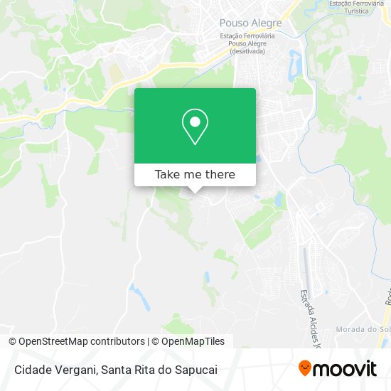Cidade Vergani map