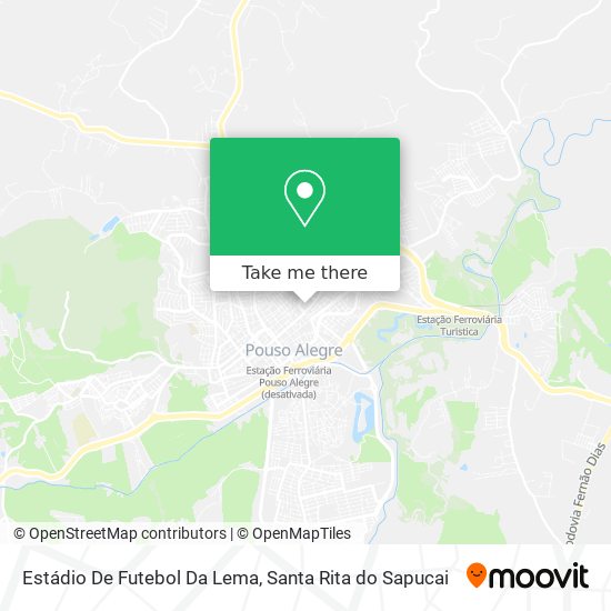 Estádio De Futebol Da Lema map